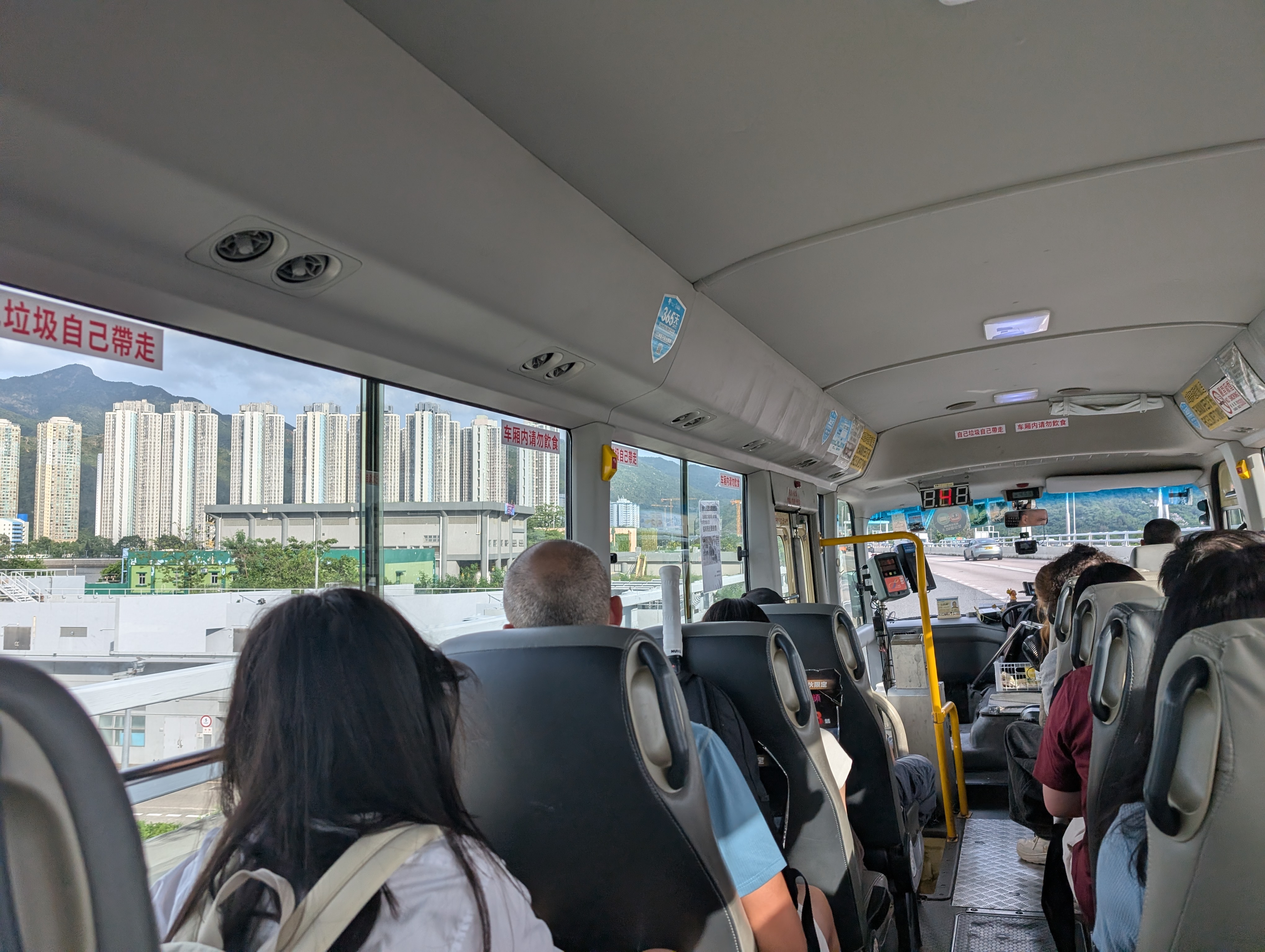 Mini-bus with a little view