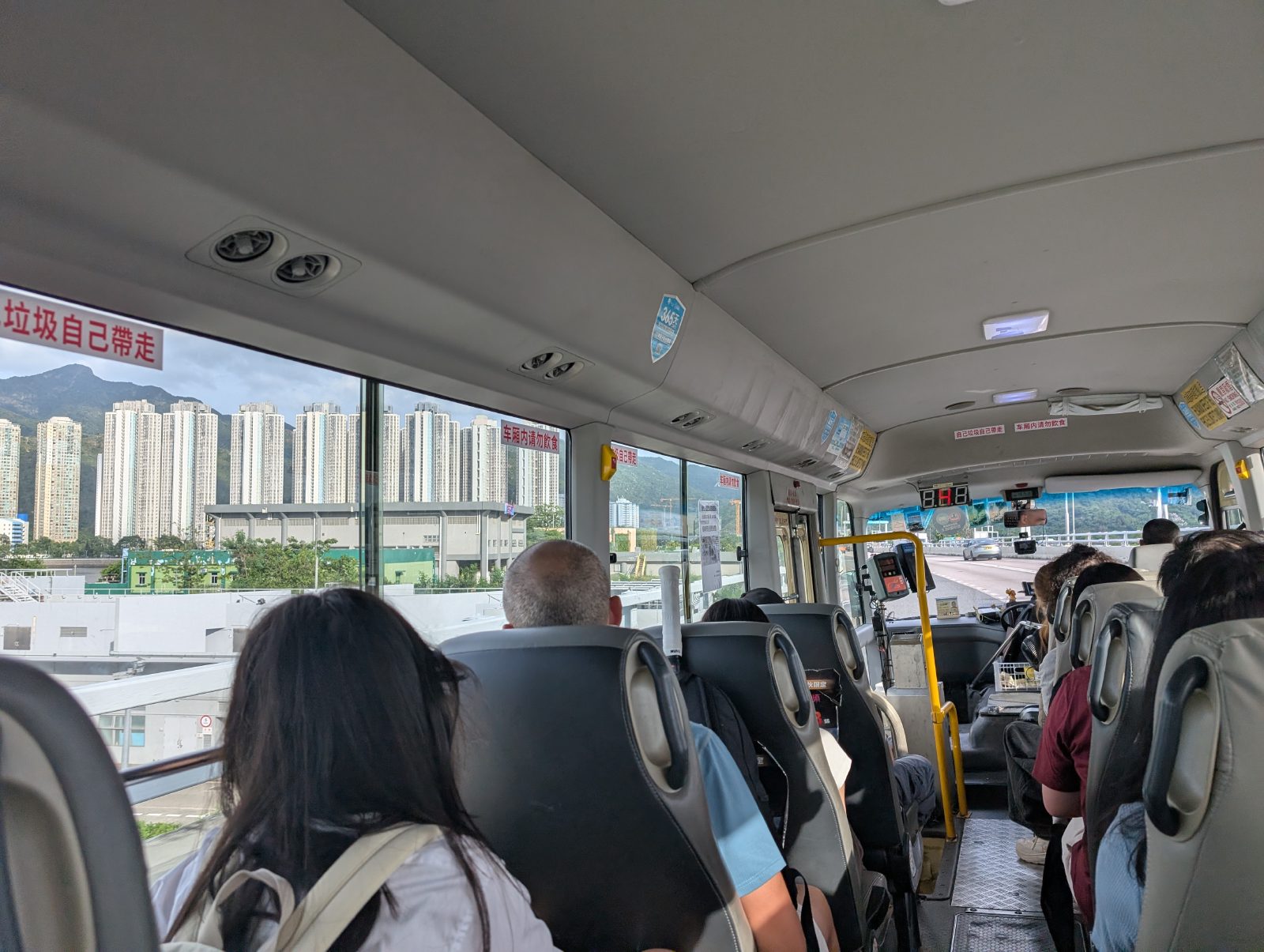 Mini-bus with a little view