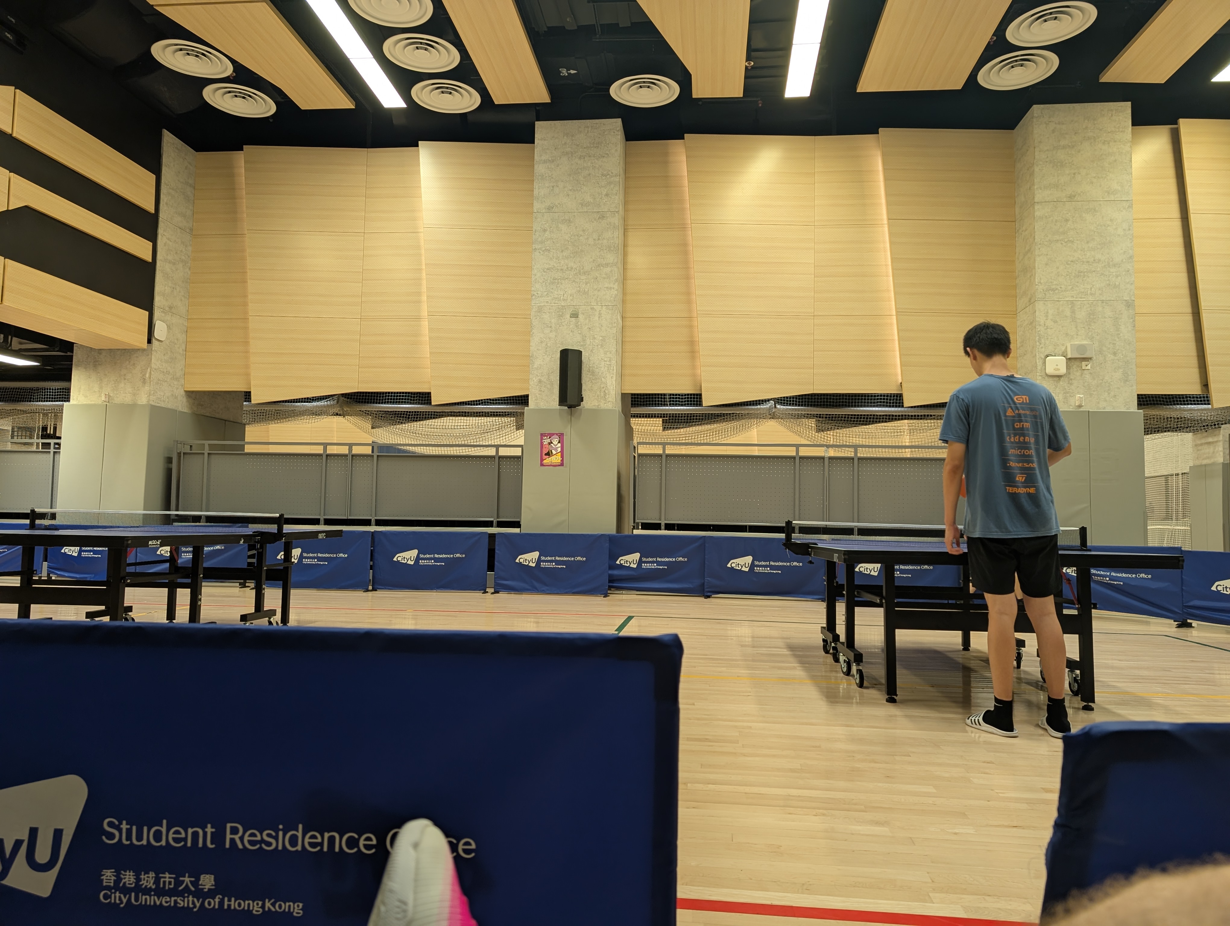 Table Tennis (with an intentional peek at the new shoes)